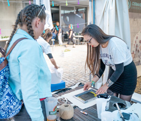 UNIVERcity stage Ostravské univerzity na festivalu Colours of Ostrava a diskuzním fóru Meltingpot 2019Autor: Martin Kopáček