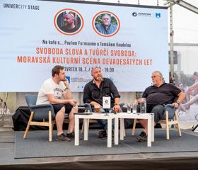 UNIVERcity stage Ostravské univerzity na festivalu Colours of Ostrava a diskuzním fóru Meltingpot 2019Autor: Martin Kopáček