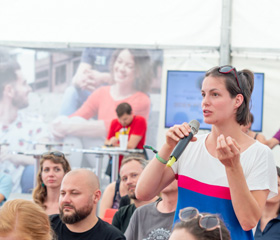 UNIVERcity stage Ostravské univerzity na festivalu Colours of Ostrava a diskuzním fóru Meltingpot 2019Autor: Martin Kopáček