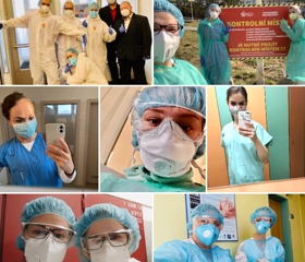 Studenti ostravské lékařské fakulty pomáhají nemocnicím i krajské hygienické stanici