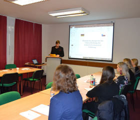 Studentská vědecká konference katedry germanistiky 2019