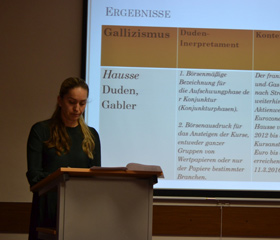 Studentská vědecká konference katedry germanistiky 2019