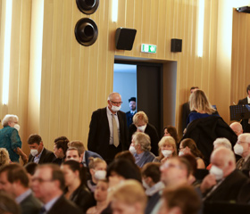 Slavnostní zasedání Vědecké rady OU 11. 10. 2021 v porubském DK Poklad, které bylo již tradičně spojeno s promocemi absolventek a absolventů doktorského studia.