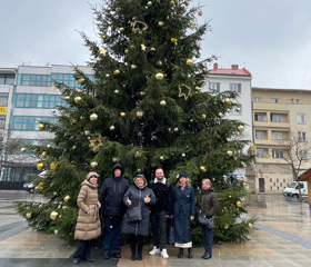 Partners from Borys Grinchenko Kyiv University (BGKU) on a teaching stay at Faculty of Social Studies