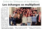 Exkurze do Bretaně - články v místním tisku