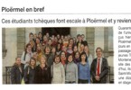 Exkurze do Bretaně - články v místním tisku