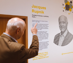 Slavnostní otevření Studovny Jacquese Rupnika