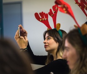 Předvánoční setkání se zahraničními studenty