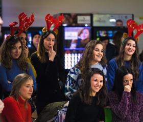 Předvánoční setkání se zahraničními studenty