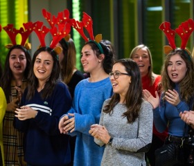 Předvánoční setkání se zahraničními studenty