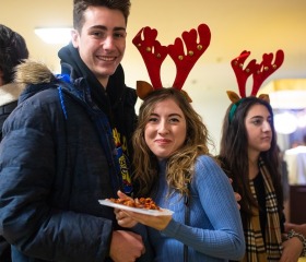 Předvánoční setkání se zahraničními studenty