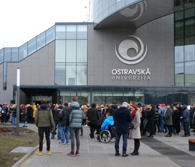 Slavnostní otevření City Campusu Ostravské univerzity