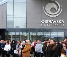Slavnostní otevření City Campusu Ostravské univerzity