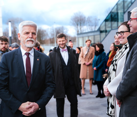 Prezident Petr Pavel navštívil náš City Campus