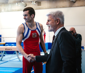 Prezident Petr Pavel navštívil náš City Campus