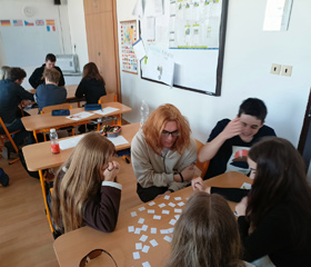 Workshopy s rodilými mluvčími na Jazykovém gymnáziu Pavla Tigrida v Ostravě-Porubě