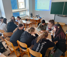 Workshopy s rodilými mluvčími na Jazykovém gymnáziu Pavla Tigrida v Ostravě-Porubě