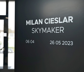 Vernisáž výstavy Skymaker v galerii Student v City Campusu