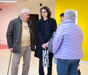 Vernisáž výstavy Skymaker v galerii Student v City Campusu