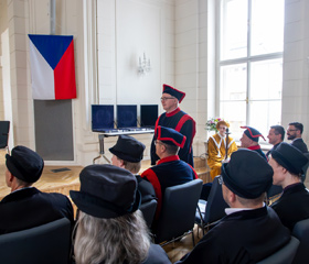 Inaugurace děkanky Přírodovědecké fakulty OU