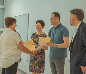 Slavností předávání certifikátů U3V