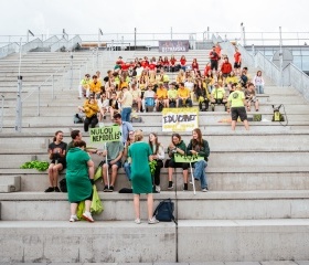 Festival JSME OSTRAVSKÁ! 28. června 2023 v City Campusu Ostravské univerzity v OstravěBitva O pohár Ostravské univerzity na festivalu JSME OSTRAVSKÁ 28. června 2023 v City Campusu Ostravské univerzity