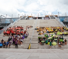 Festival JSME OSTRAVSKÁ! 28. června 2023 v City Campusu Ostravské univerzity v OstravěBitva O pohár Ostravské univerzity na festivalu JSME OSTRAVSKÁ 28. června 2023 v City Campusu Ostravské univerzity