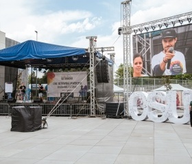 Bitva O pohár Ostravské univerzity na festivalu JSME OSTRAVSKÁ 28. června 2023 v City Campusu Ostravské univerzity