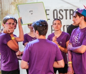 Festival JSME OSTRAVSKÁ! 28. června 2023 v City Campusu Ostravské univerzity v OstravěBitva O pohár Ostravské univerzity na festivalu JSME OSTRAVSKÁ 28. června 2023 v City Campusu Ostravské univerzity