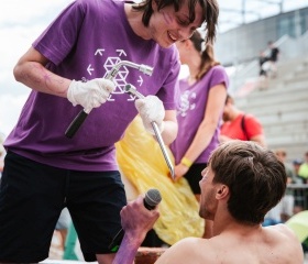 Festival JSME OSTRAVSKÁ! 28. června 2023 v City Campusu Ostravské univerzity v OstravěBitva O pohár Ostravské univerzity na festivalu JSME OSTRAVSKÁ 28. června 2023 v City Campusu Ostravské univerzity