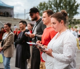 Festival JSME OSTRAVSKÁ! 28. června 2023 v City Campusu Ostravské univerzity v OstravěBitva O pohár Ostravské univerzity na festivalu JSME OSTRAVSKÁ 28. června 2023 v City Campusu Ostravské univerzity