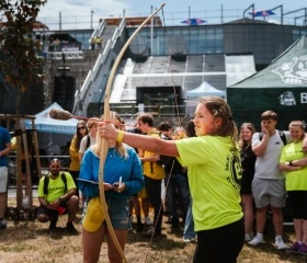 Festival JSME OSTRAVSKÁ! 28. června 2023 v City Campusu Ostravské univerzity v OstravěBitva O pohár Ostravské univerzity na festivalu JSME OSTRAVSKÁ 28. června 2023 v City Campusu Ostravské univerzity