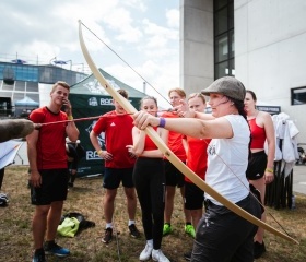 Festival JSME OSTRAVSKÁ! 28. června 2023 v City Campusu Ostravské univerzity v OstravěBitva O pohár Ostravské univerzity na festivalu JSME OSTRAVSKÁ 28. června 2023 v City Campusu Ostravské univerzity