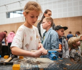 Noc vědců 2023 na Ostravské univerzitě proběhla v City Campusu OU a v Simulačním centru / Cvičné nemocnici Lékařské fakulty OU (SIMLEK) 6. října 2023.Autor: Jana Greplová