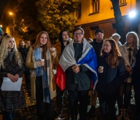 Oslavy Dne boje za svobodu a demokracii a Mezinárodního dne studentstva 17. listopadu 2023 v Ostravě byly iniciovány Studentskou komorou Akademického senátu OU a proběhly ve spolupráci s Ostravskou univerzitou a městem Ostrava.