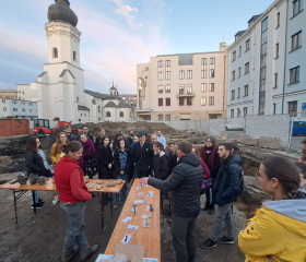 Exkurze na vykopávky v centru Ostravy (7. listopadu 2023)