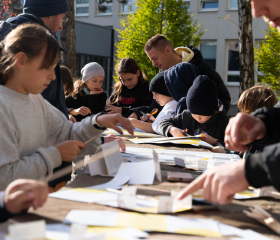 Návštěva ZŠ Labyrint Lhota – Zákryt Venuše Měsícem 