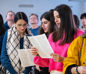 Vánoční setkání se zahraničními studenty