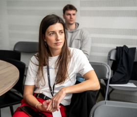 Kariérní festival Ostravské univerzity „Za kariérOU“ 24. dubna 2024 v City Campusu OU na Černé louceAutor: Jana Greplová