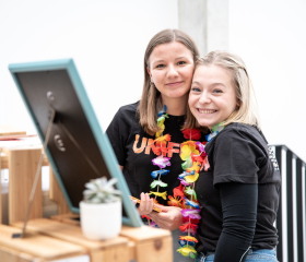 Kariérní festival Ostravské univerzity „Za kariérOU“ 24. dubna 2024 v City Campusu OU na Černé louceAutor: Jana Greplová