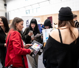Kariérní festival Ostravské univerzity „Za kariérOU“ 24. dubna 2024 v City Campusu OU na Černé louceAutor: Jana Greplová