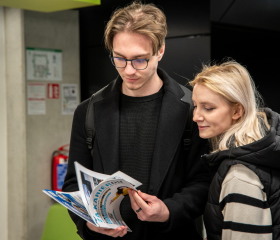 Kariérní festival Ostravské univerzity „Za kariérOU“ 24. dubna 2024 v City Campusu OU na Černé louceAutor: Jana Greplová