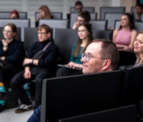 Kariérní festival Ostravské univerzity „Za kariérOU“ 24. dubna 2024 v City Campusu OU na Černé louceAutor: Jana Greplová