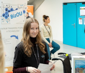 Kariérní festival Ostravské univerzity „Za kariérOU“ 24. dubna 2024 v City Campusu OU na Černé louceAutor: Tereza Šišmišová