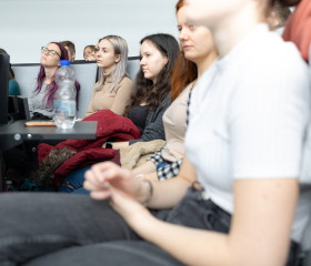 Kariérní festival Ostravské univerzity „Za kariérOU“ 24. dubna 2024 v City Campusu OU na Černé louceAutor: Tereza Šišmišová