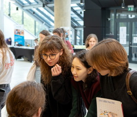 Kariérní festival Ostravské univerzity „Za kariérOU“ 24. dubna 2024 v City Campusu OU na Černé louceAutor: Tereza Šišmišová