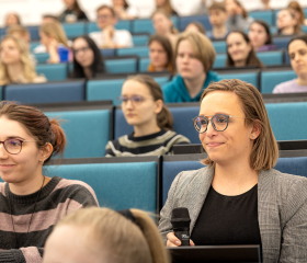 Kariérní festival Ostravské univerzity „Za kariérOU“ 24. dubna 2024 v City Campusu OU na Černé louceAutor: Tereza Šišmišová