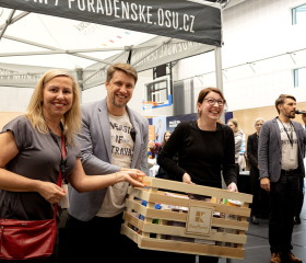 Kariérní festival Ostravské univerzity „Za kariérOU“ 24. dubna 2024 v City Campusu OU na Černé louceAutor: Tereza Šišmišová