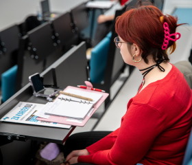 Kariérní festival Ostravské univerzity „Za kariérOU“ 24. dubna 2024 v City Campusu OU na Černé louceAutor: Jana Greplová