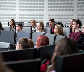 Kariérní festival Ostravské univerzity „Za kariérOU“ 24. dubna 2024 v City Campusu OU na Černé louceAutor: Jana Greplová